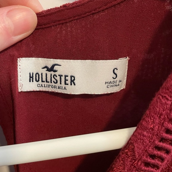 Red Lace Hollister Dress - Picture 3 of 4